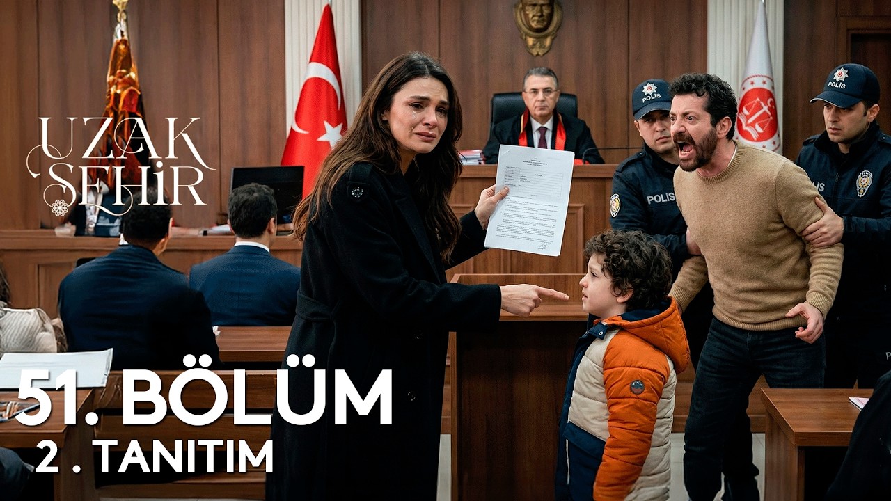 Uzak Şehir 51. Bölüm 2. Fragmanı | “O senin oğlun değil!” Alya mahkemede bir sırrı ortaya çıkarır