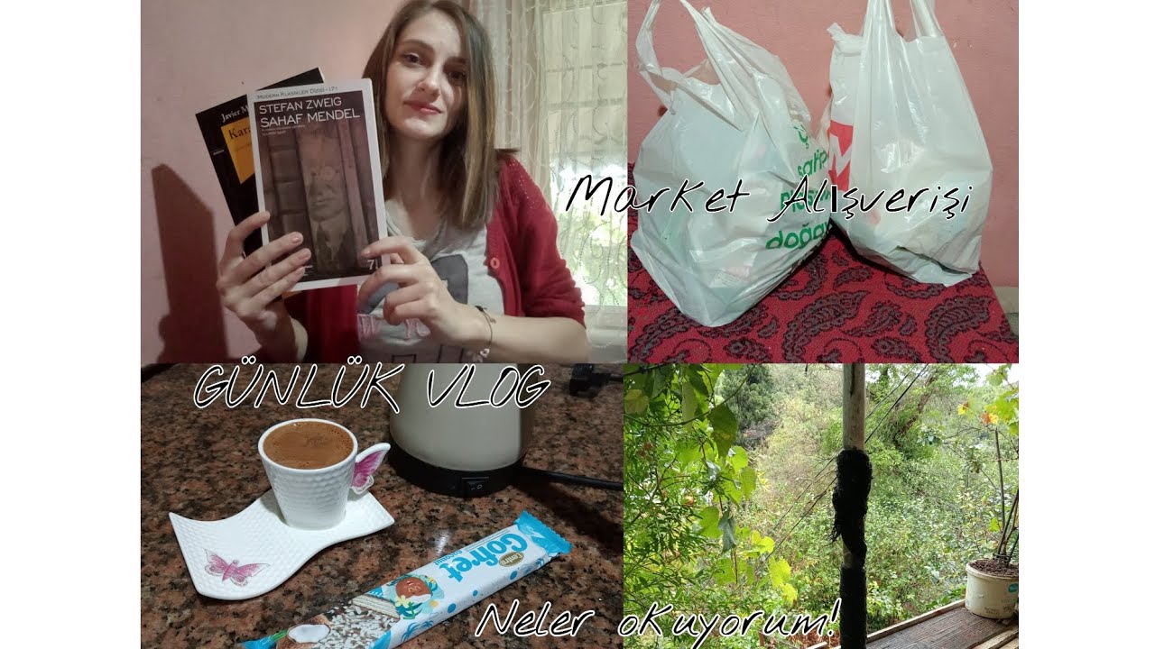 Market Alışverişi & Günlük vlog #books pazartesivlogu #nelerokuyorum #alışveriş #market