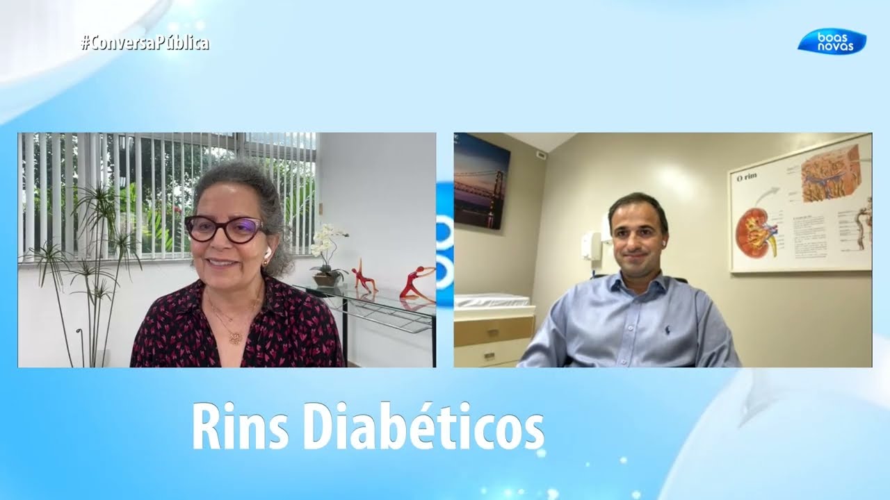 Conversa Pública | Rins Diabéticos | Celeste conversa com o Dr. Getúlio Amaral - Nefrologista.