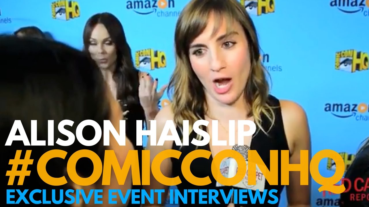 Alison Haislip at the Winter Series Showcase of Comic-Con HQ & Con Man S2 Screening
