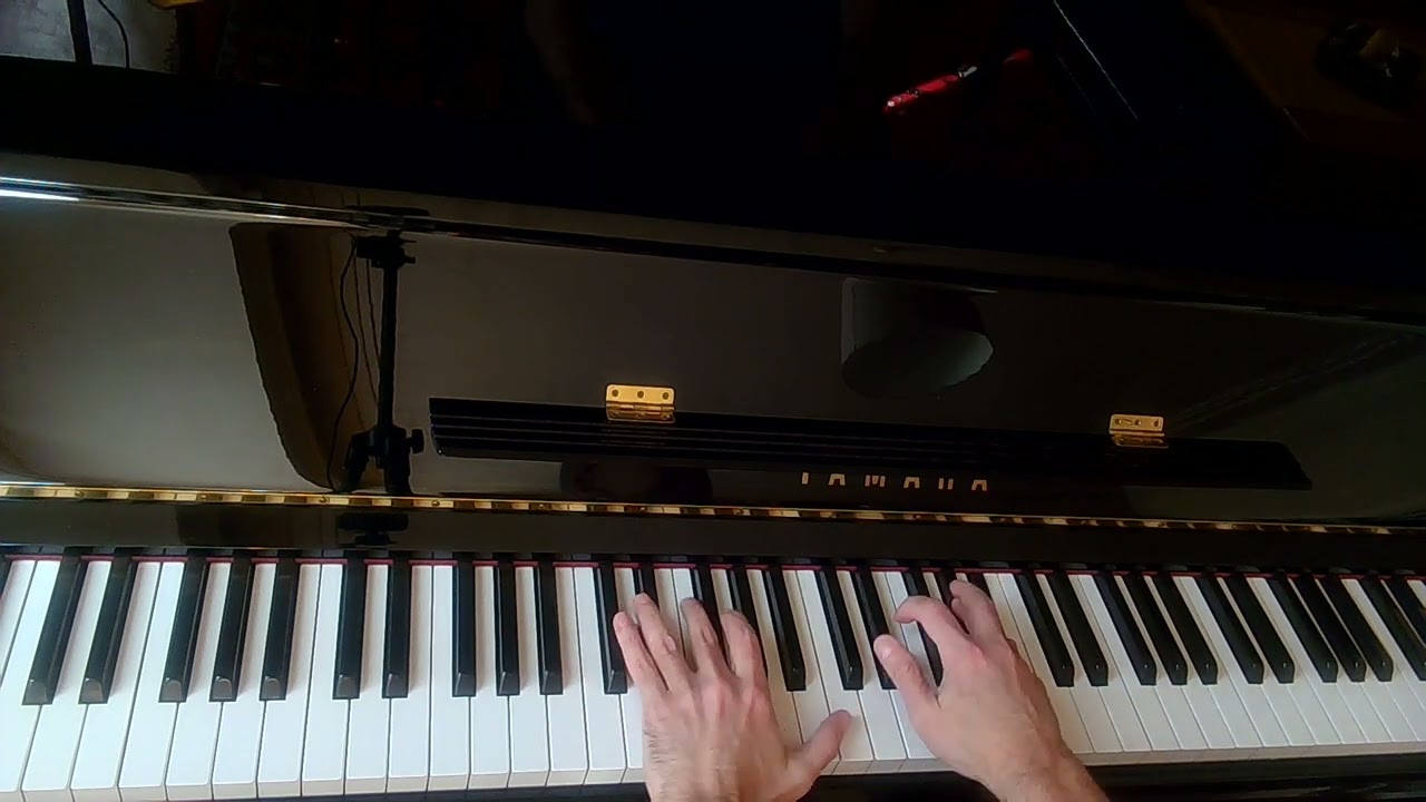 Dindi by Jobim, piano solo, medium bossa nova, advanced level