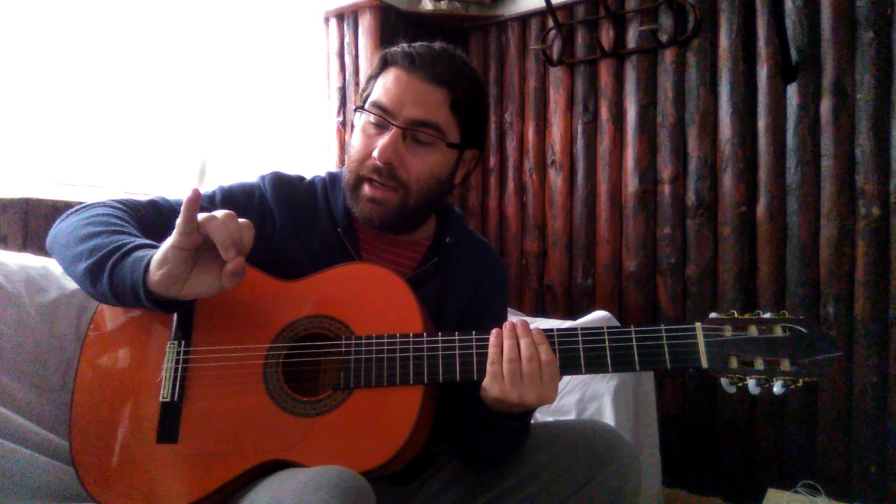 Guitarra flamenca-Iniciación-Alegrías(Cantiñas)- Compás base y marcaje para cante