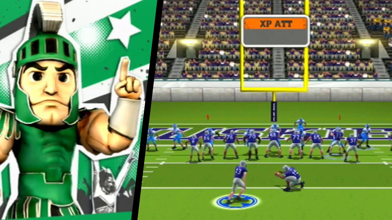 NCAA Football 09 All-Play ... (Wii) Gameplay