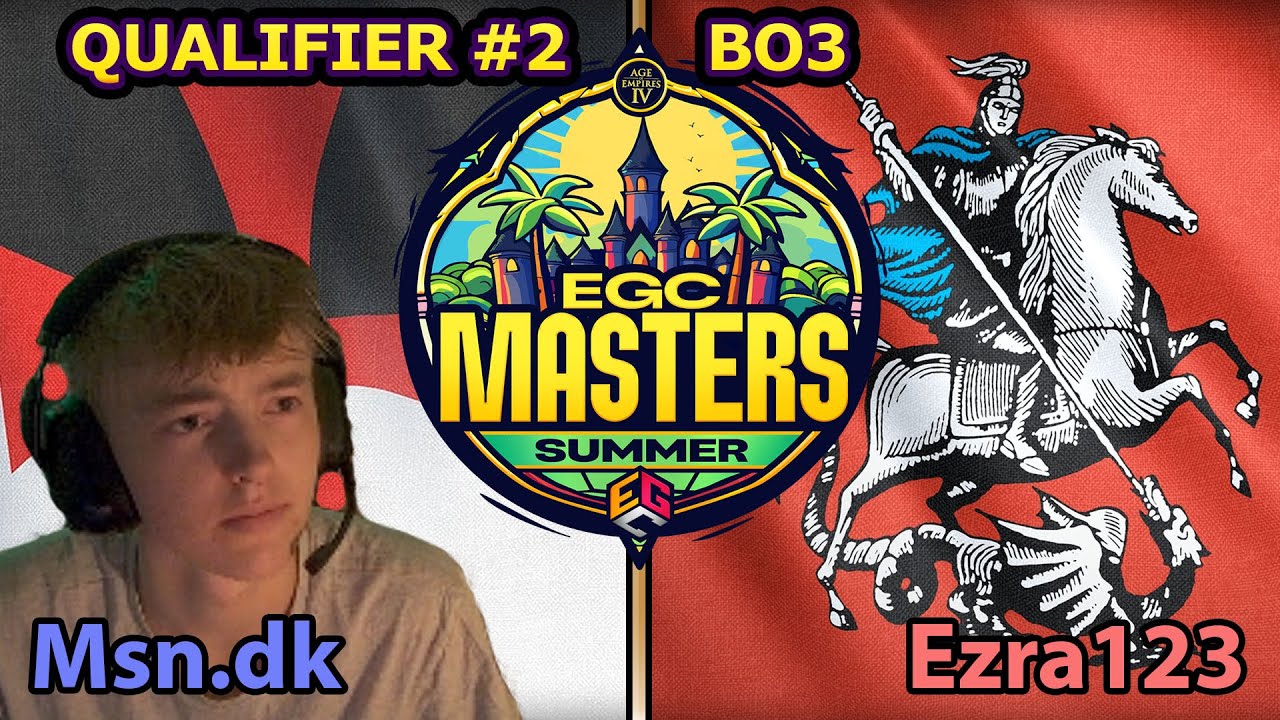 Fernkampfparty - VES Msn.dk vs Ezra123 - EGC Masters Summer - Qualifier 2 - Age of Empires 4