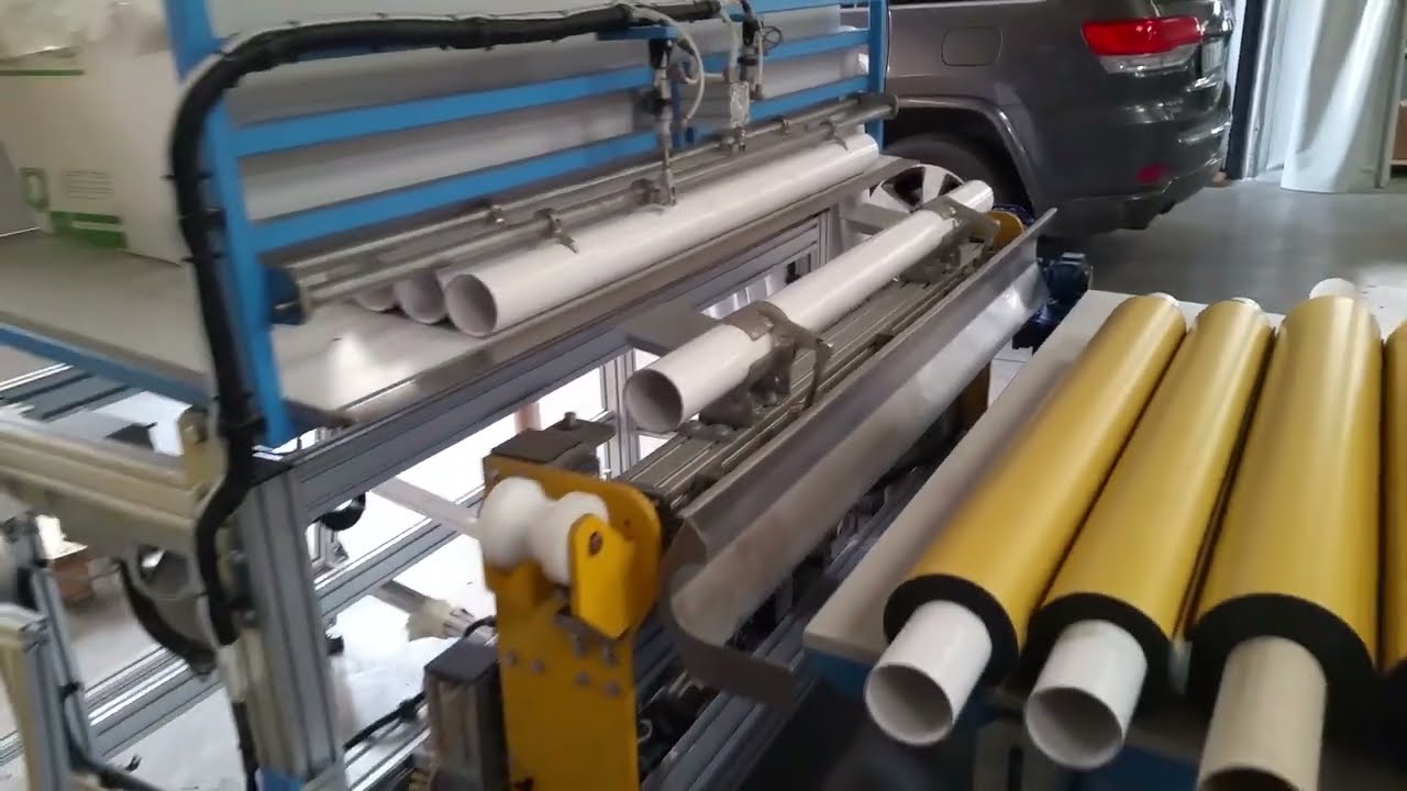 FEBA Logger with auto double sided tab running single sided foam​