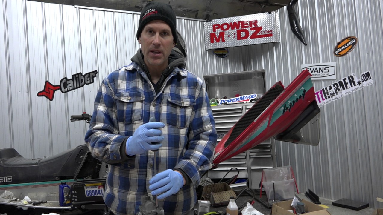 Snowmobile Bog series #5, going over the carbs and first start!