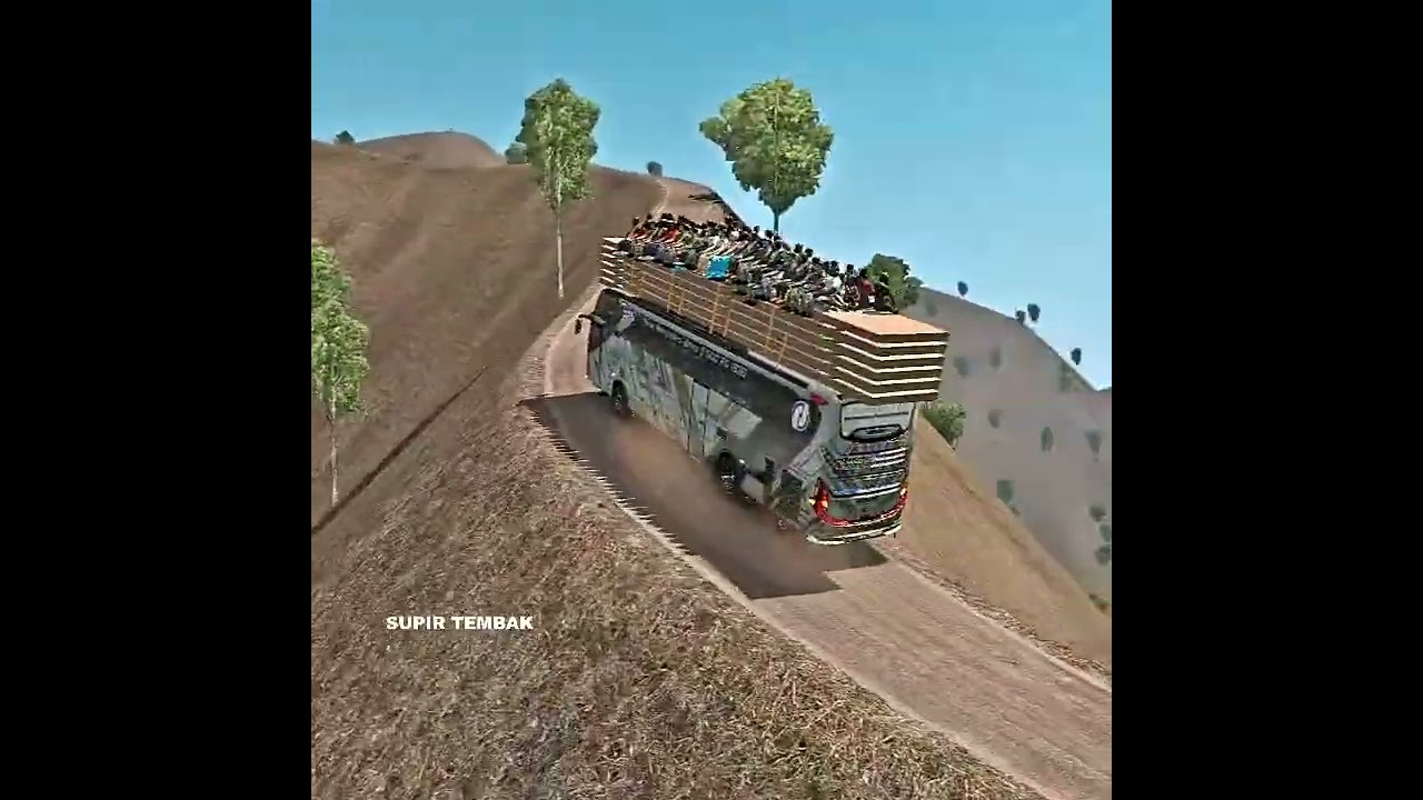 Bus Driving on Razor-Thin Roads - Eyro Truck Simulator 2