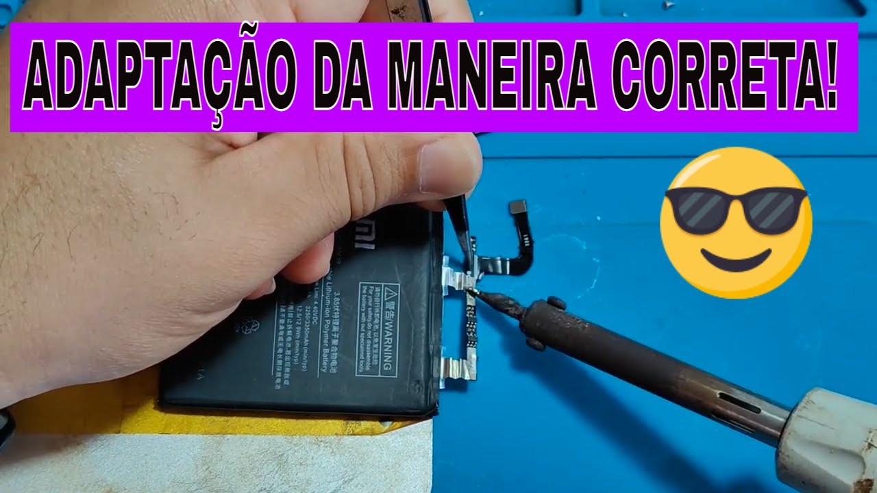 ESSA É A MANEIRA CORRETA DE SE ADAPTAR UMA BATERIA!