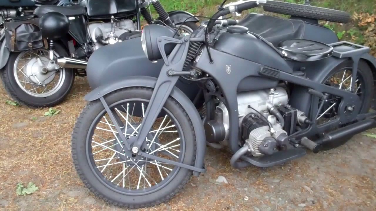 Old WW2 BMW + Zundapp military sidecars , Oldtimermarkt Bockhorn 2017