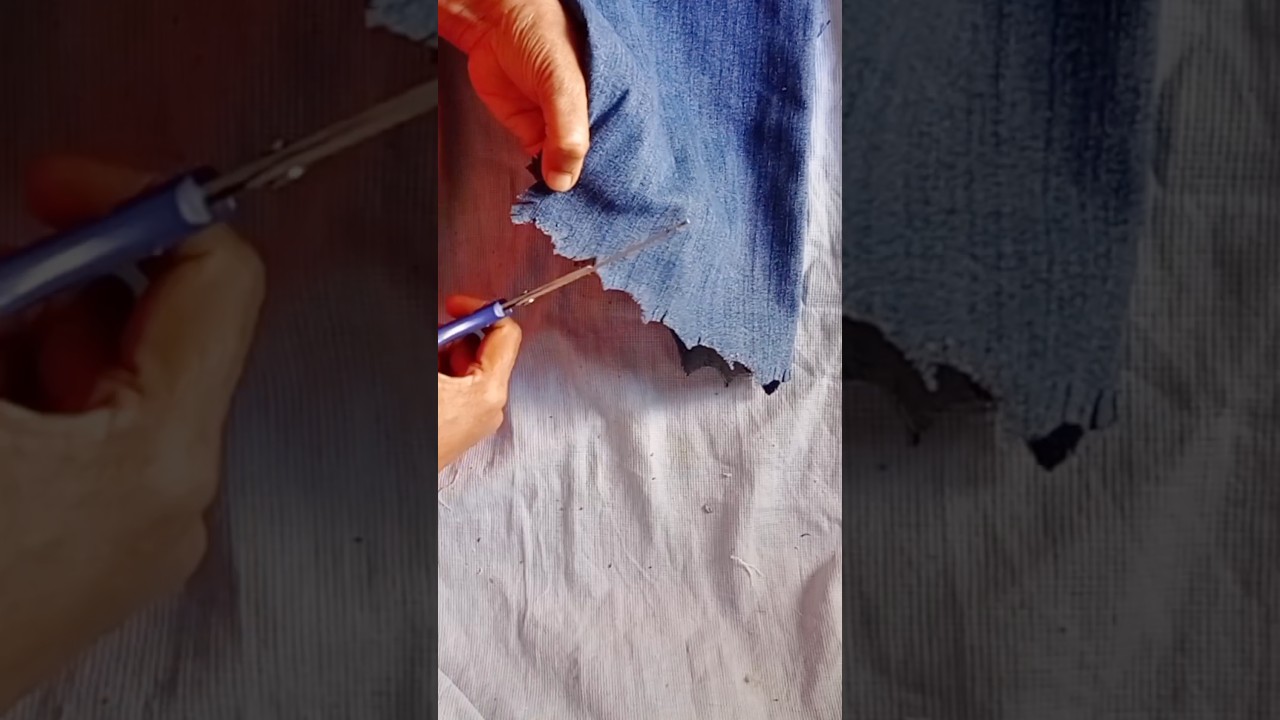 Denim Trends! Easiest Way to Fray Your Jeans! DIY Frayed Jeans!