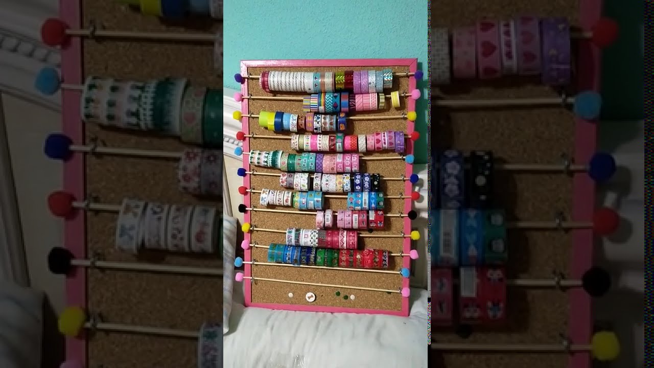 Mi organizador de Washi Tape! 🌹