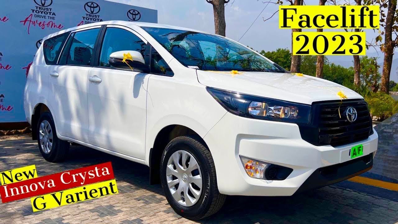 Innova Crysta 2023 | G - Base Varient | Detailed Walk-Around | Price:- 18.55L | Innova Crysta 2023