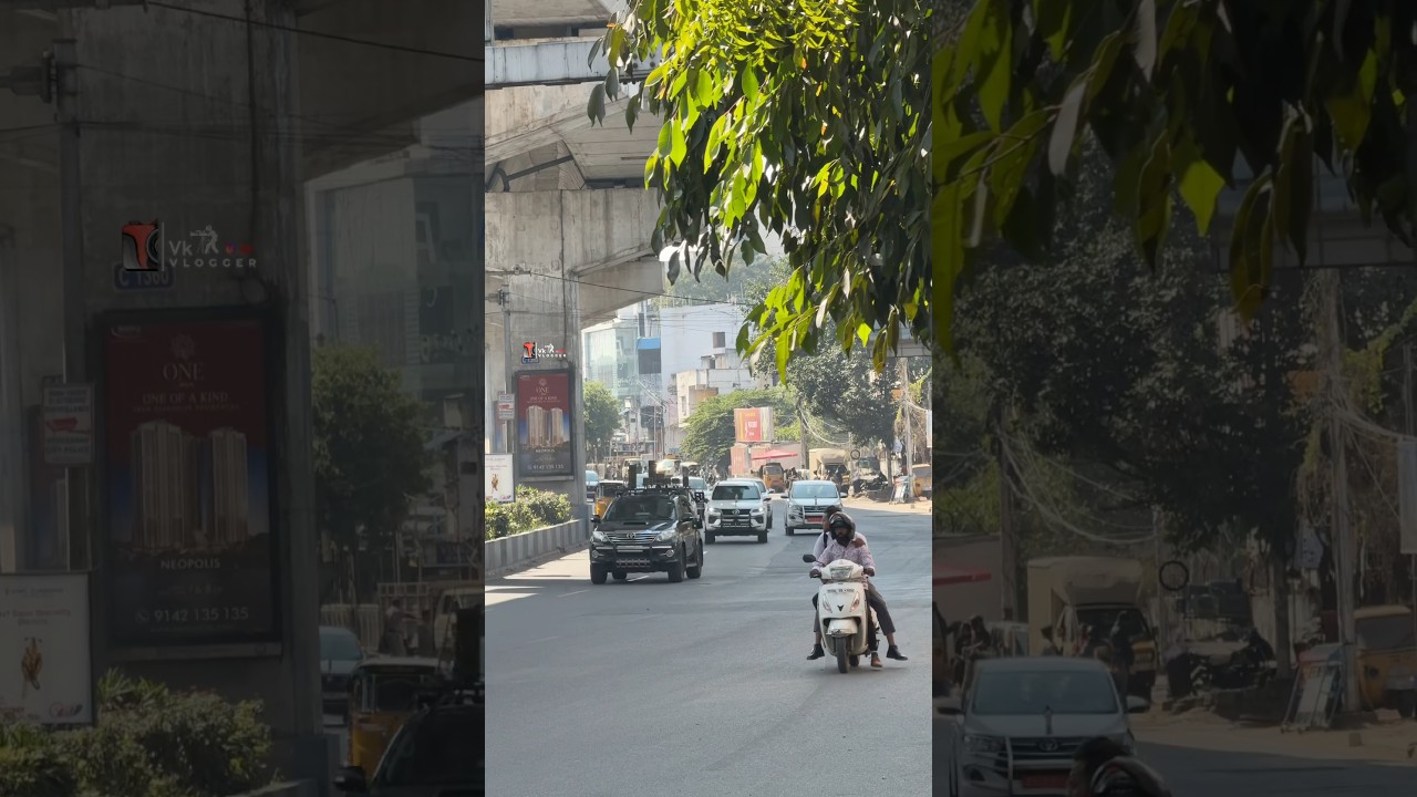 Ex - CM Jagan Convey in hyderabad JAGAN MOHAN REDDY #jaganmohanreddy #ysjagan #jagan #begumpet