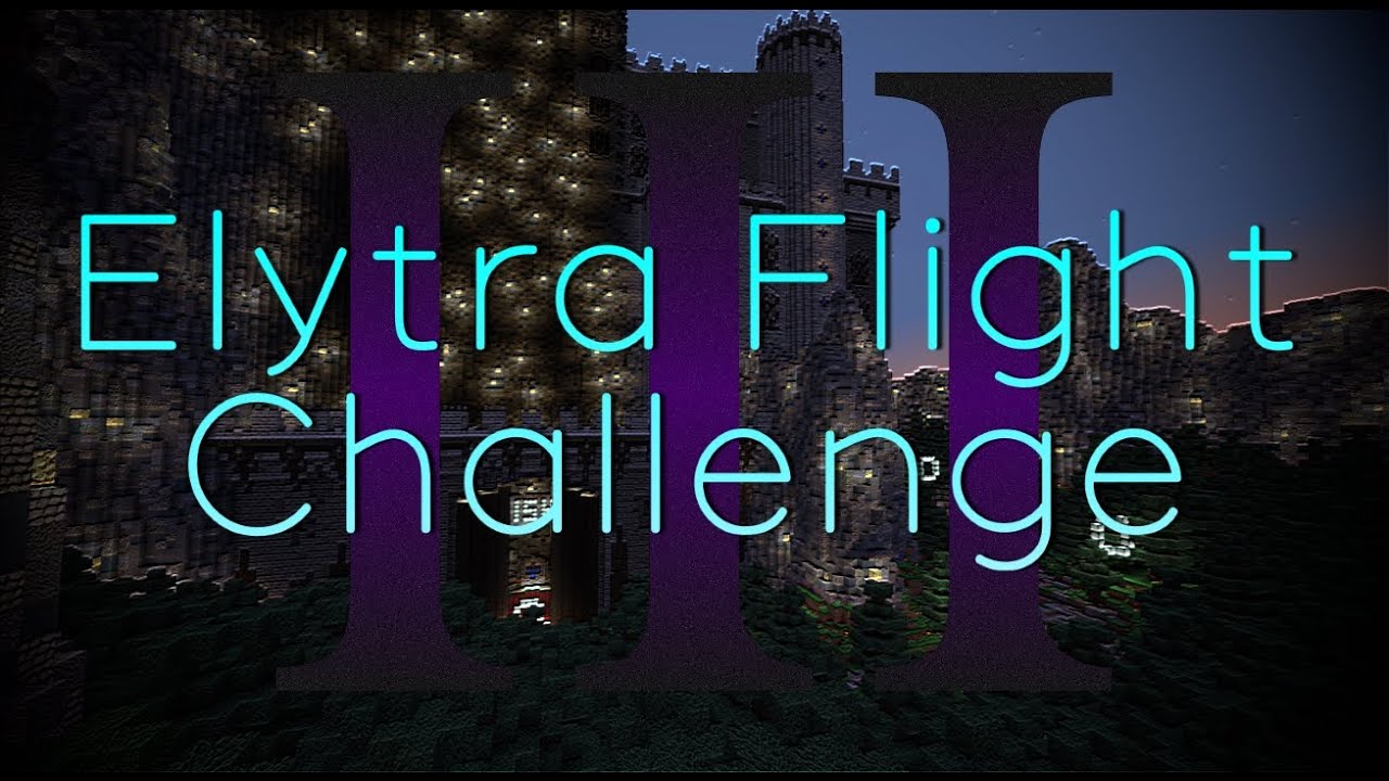 Elytra Flight Challenge III &ndash; Completed in 31 Seconds (current WR)