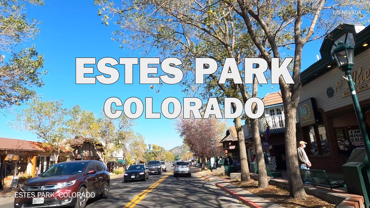 Estes Park, Colorado - Driving Tour 4K