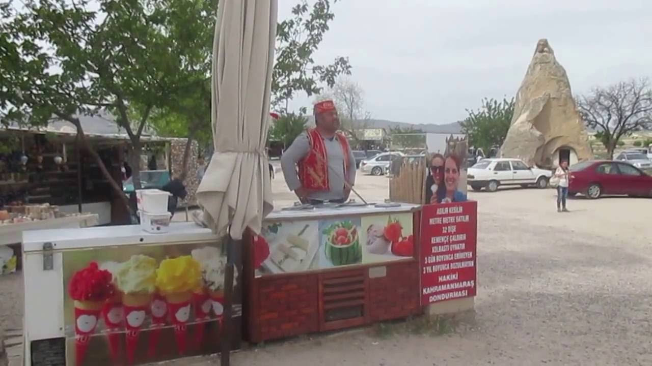 Ice Cream Vendor:  Cappadocia, Turkey
