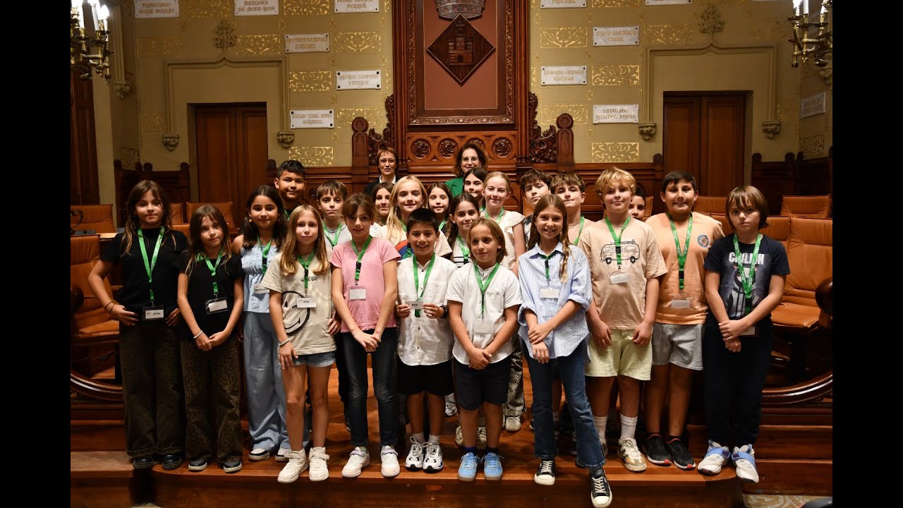Constitució del Consell d'infants de Sitges 2025-2026
