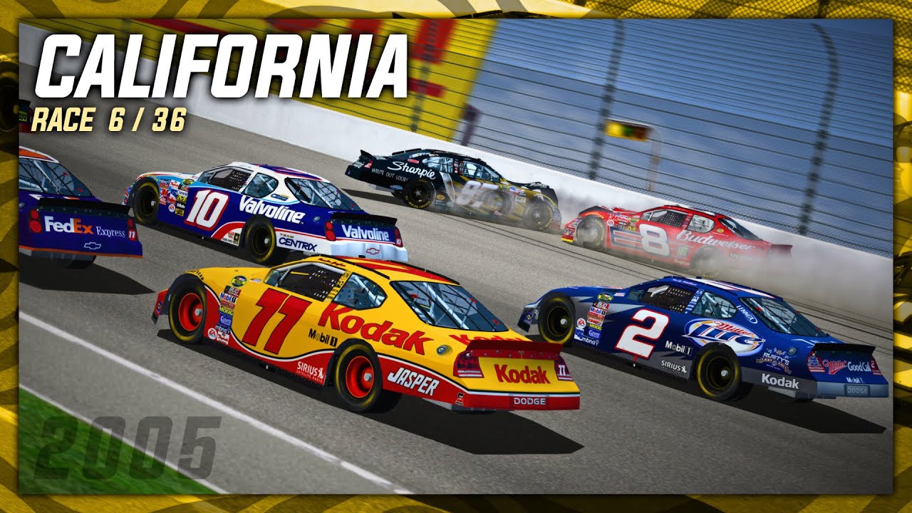CUP '05 | Race 6/36: California Speedway | NR2003 Career Mode: Season 8