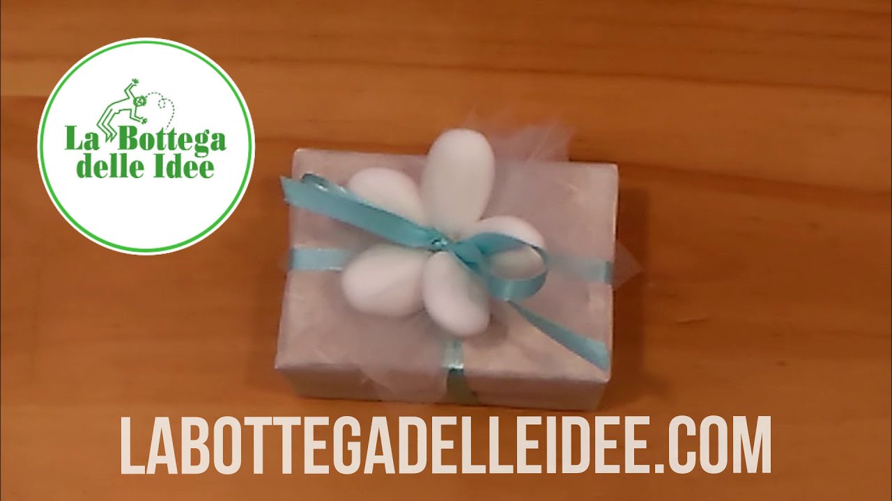BOMBONIERA A FIORE 5 CONFETTI