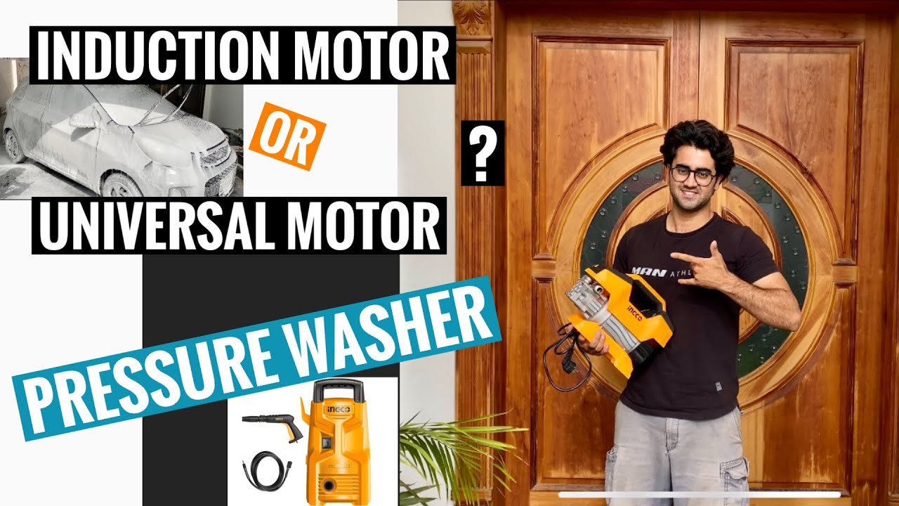 INGCO 1300W | An Induction Motor Pressure washer for Home | Car Washer