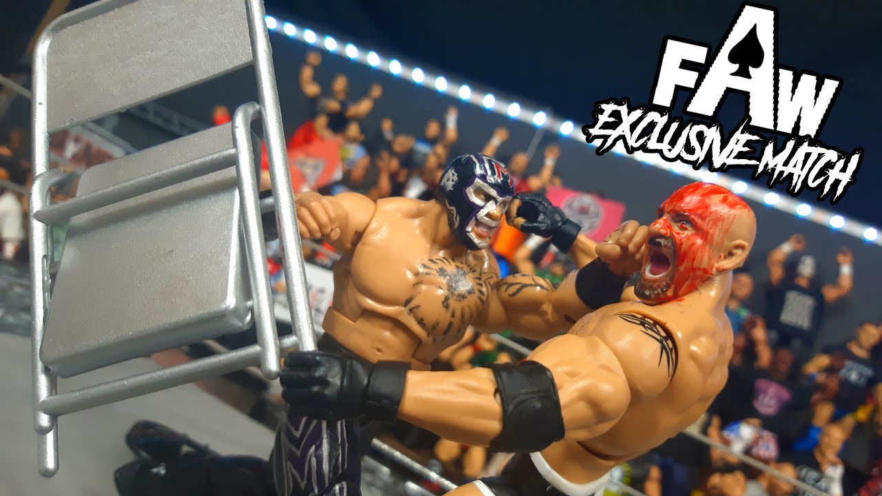 ГОЛДБЕРГ ПРОТИВ МИЛ МУЭРТЕСА!!! МАТЧ ФИГУРОК WWE ПО ЭКСТРЕМАЛЬНЫМ ПРАВИЛАМ!