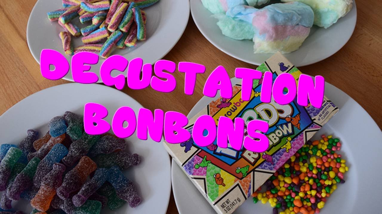 #DEGUSTATION DE NOUVEAUX BONBONS #3 [Haribo, Têtes Brulées, Nerds et Barbe à Papa]