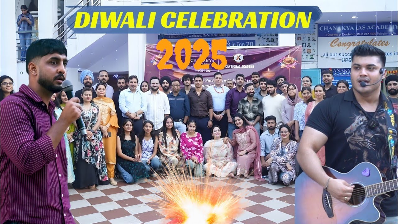 Chanakya IAS Academy Jammu | Diwali Celebration 2025 🪔