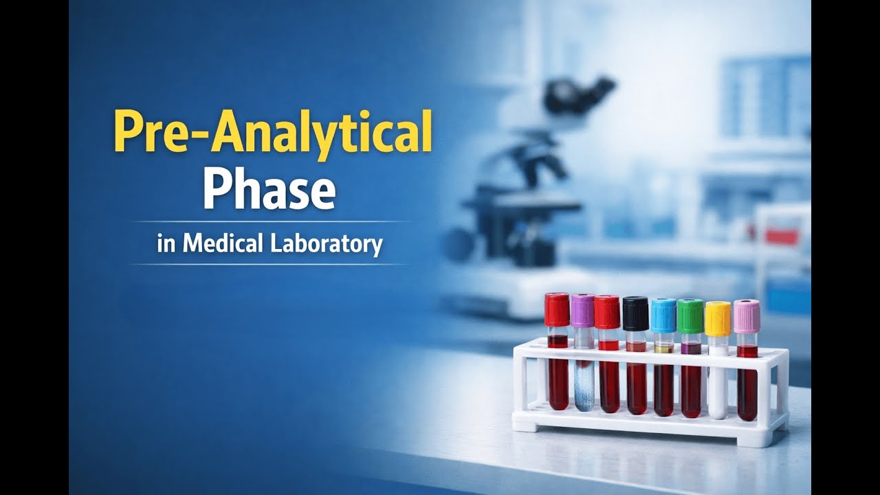 Pre-Analytical Phase in Medical Laboratory | Errors, Steps & Importance