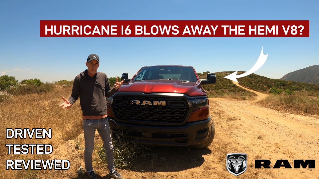 2025 RAM 1500 Crew Cab Review - The Hurricane BLOWS AWAY the HEMI V8!