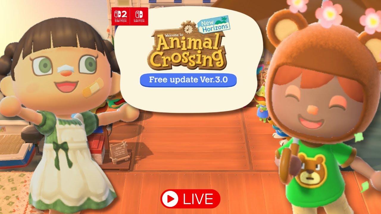 Let's Play the Update With the Cutie!! #acnh