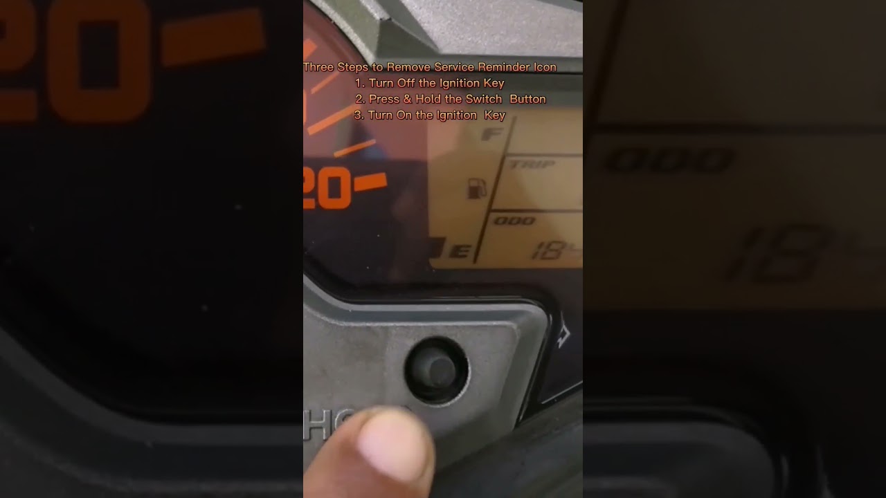 Remove Service Reminder Icon of #hero #maestro #edge #scooter #service #reminder #icon