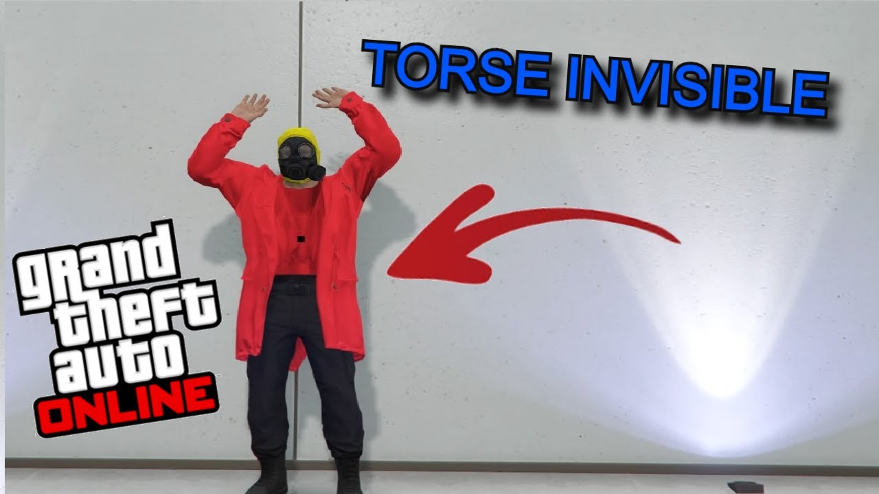 AVOIR LE TORSE INVISIBLE GTA 5 ONLINE (1.50)