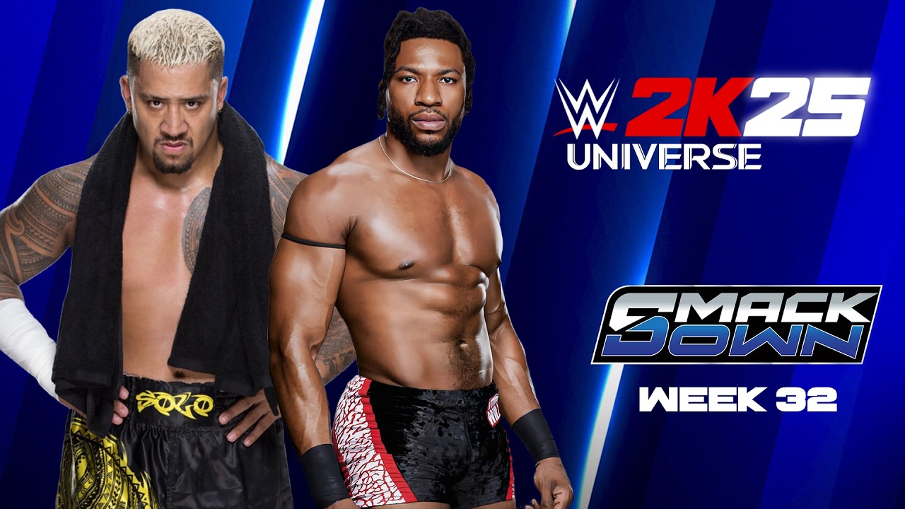 WWE 2K25 : Universe Mode | WWE Friday Night SmackDown - Week 32
