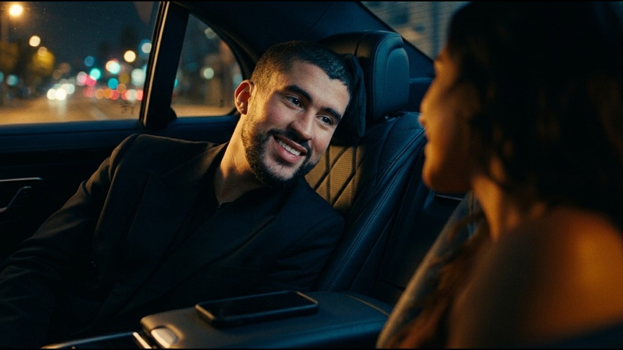 Bad Bunny - Offline Contigo | Emotional Night Drive Reggaeton | Spanglish Rap