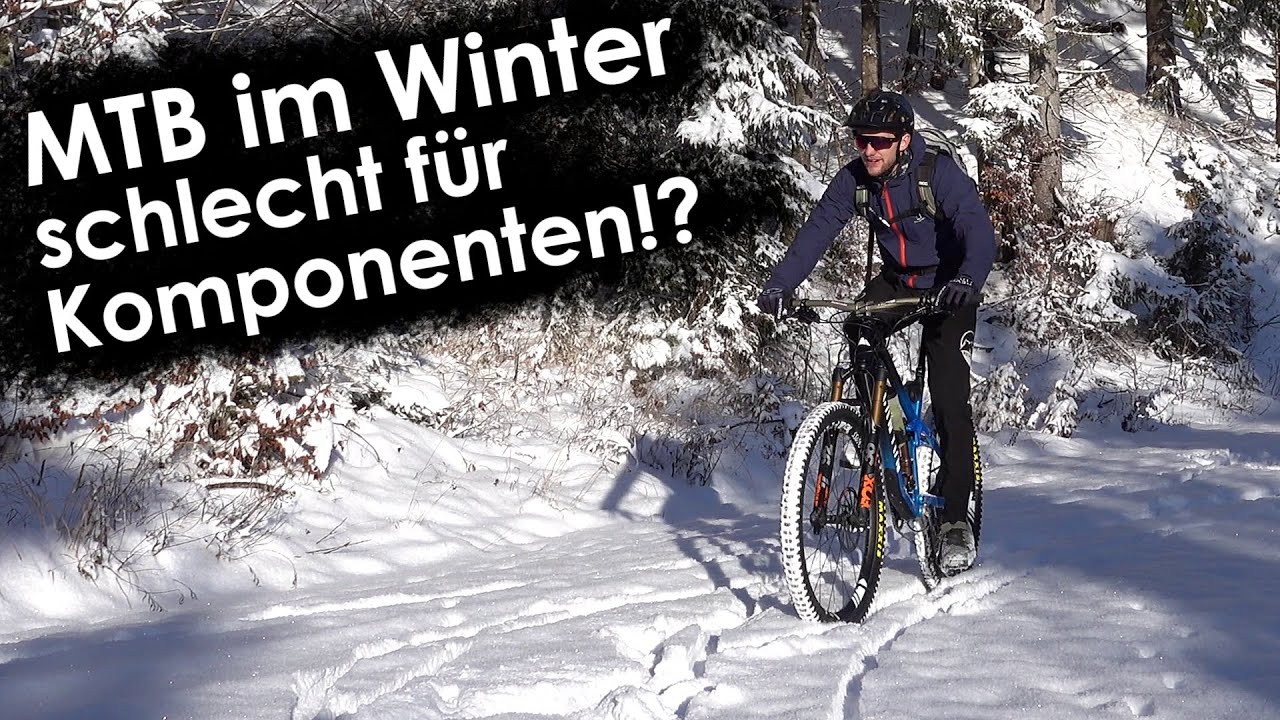 MTB fahren im Winter schlecht für Komponenten?!