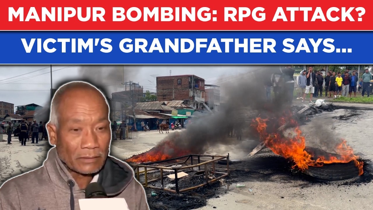 Manipur RPG Attack? Shocking Visuals Show This Amid Moirang Tensions As Victim's Grandfather Says...