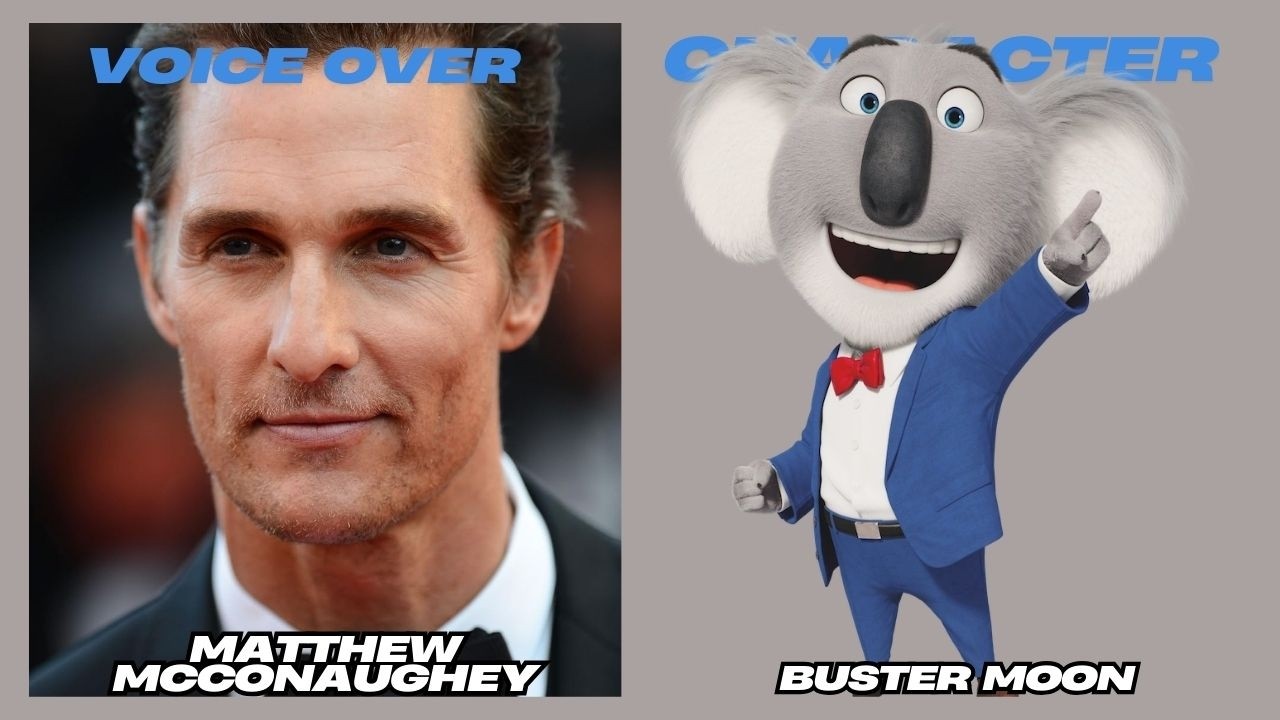 comparison sing 2 character and their voice over