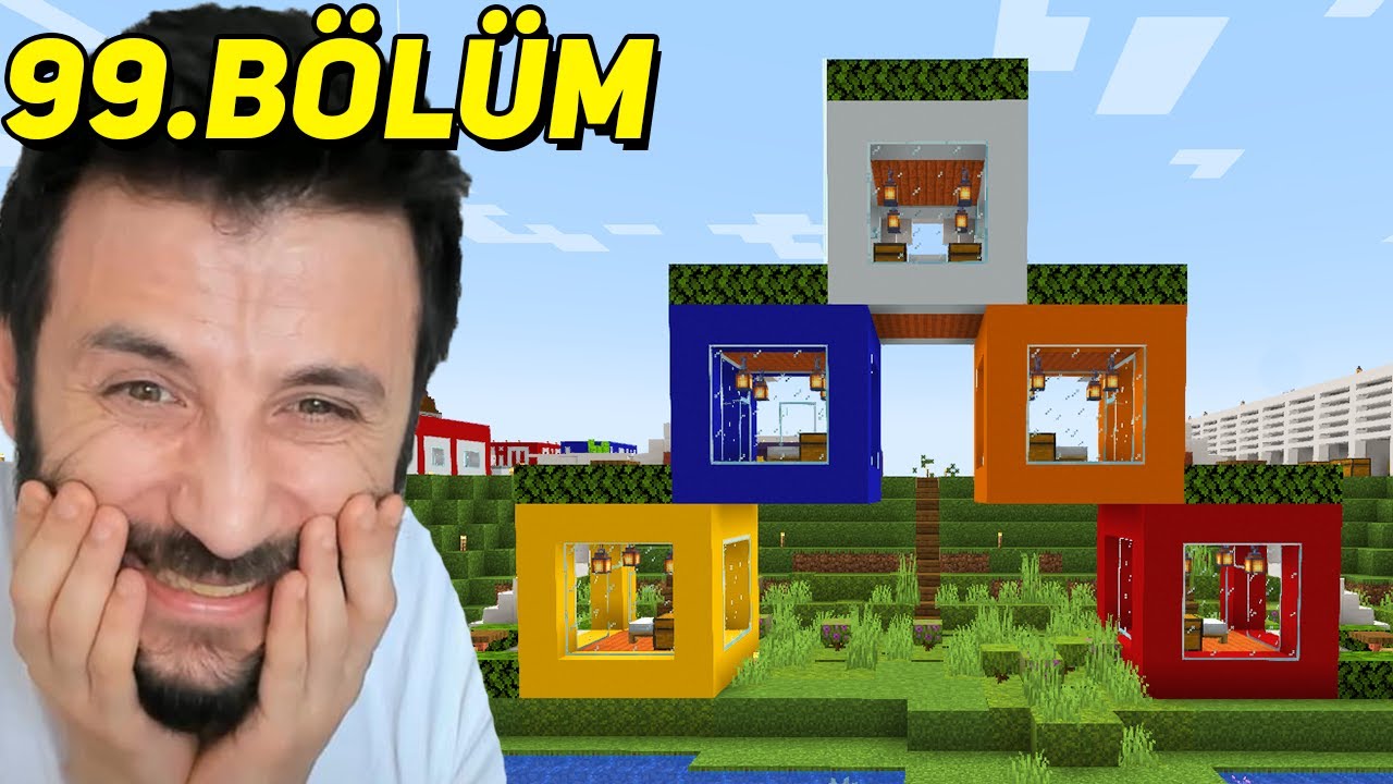 KÜP EVLER 😉 MİNECRAFT (2023) 99.Bölüm