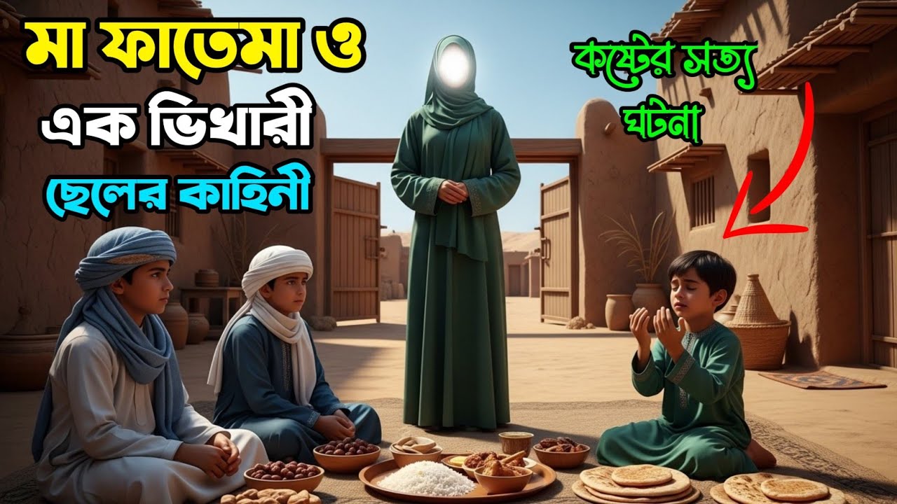 মা ফাতিমা ও এক ভিখারির ঘটনা | হযরত ফাতিমা রাঃ এর জীবনী | ইসলামিক কাহিনী | Islamic Story