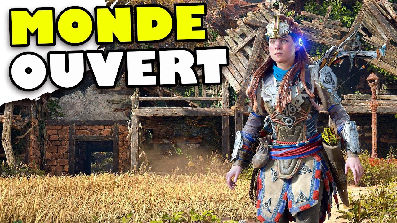On explore le monde ouvert (Horizon Forbidden West)