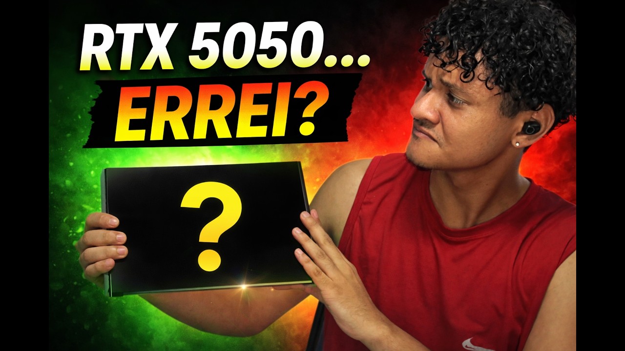 RTX 5050 8GB VALE A PENA em 2026? Paguei R$1799… Fiz a Escolha Certa?