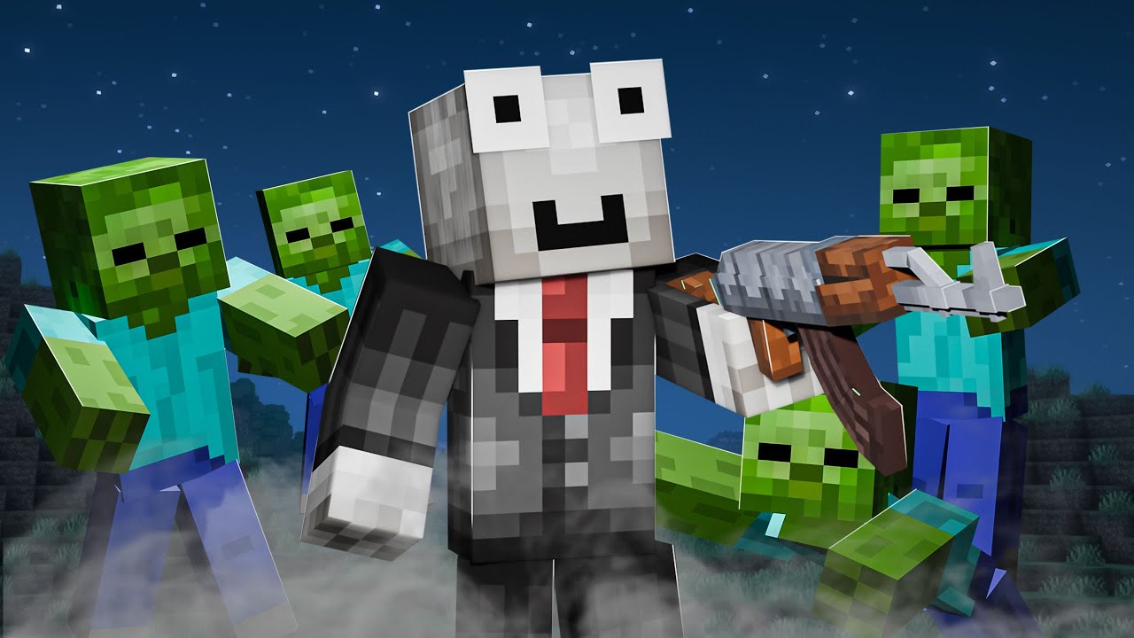 Selviydytään realistisesta Zombi apokalypsista Minecraftissä
