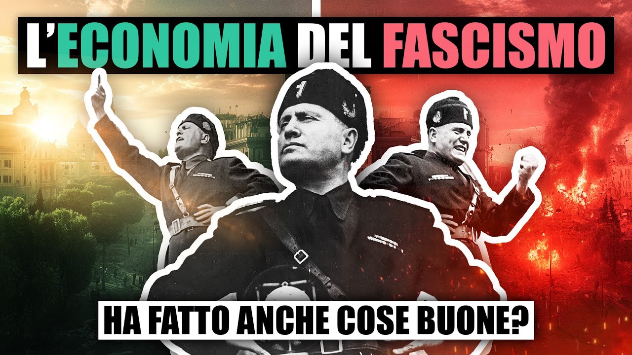FASCISMO e MUSSOLINI: hanno SALVATO o CONDANNATO l'economia italiana?