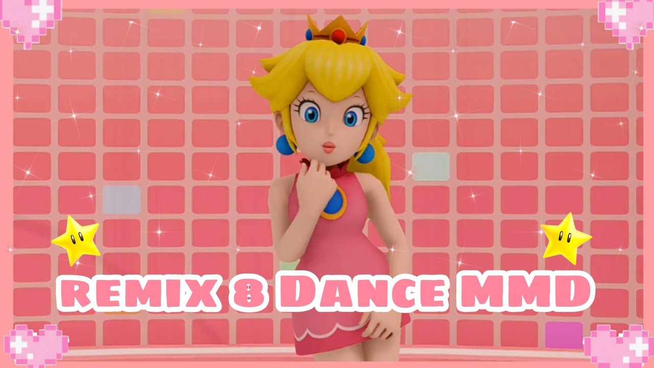 MMD (Peach dance) Remix 8 rhythm heaven fever 💗