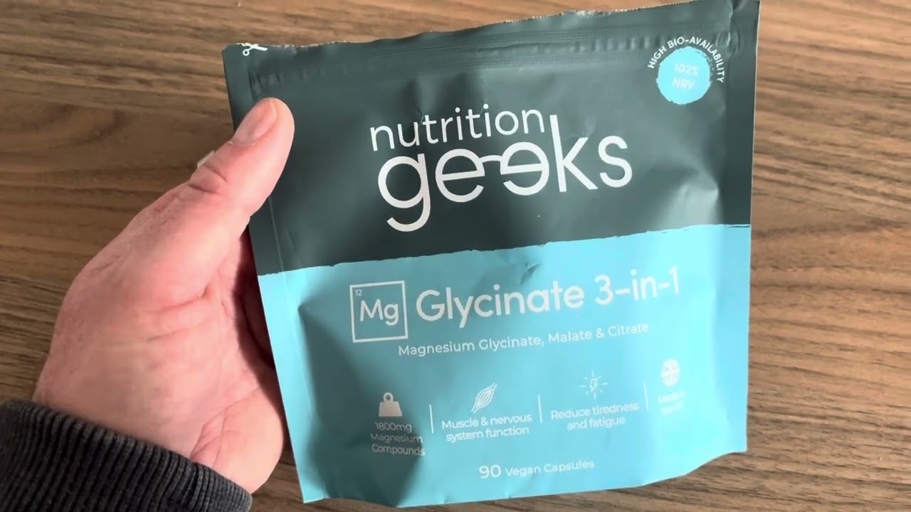Nutrition Geeks Magnesium Glycinate 3 in 1 Supplement 6 month Review