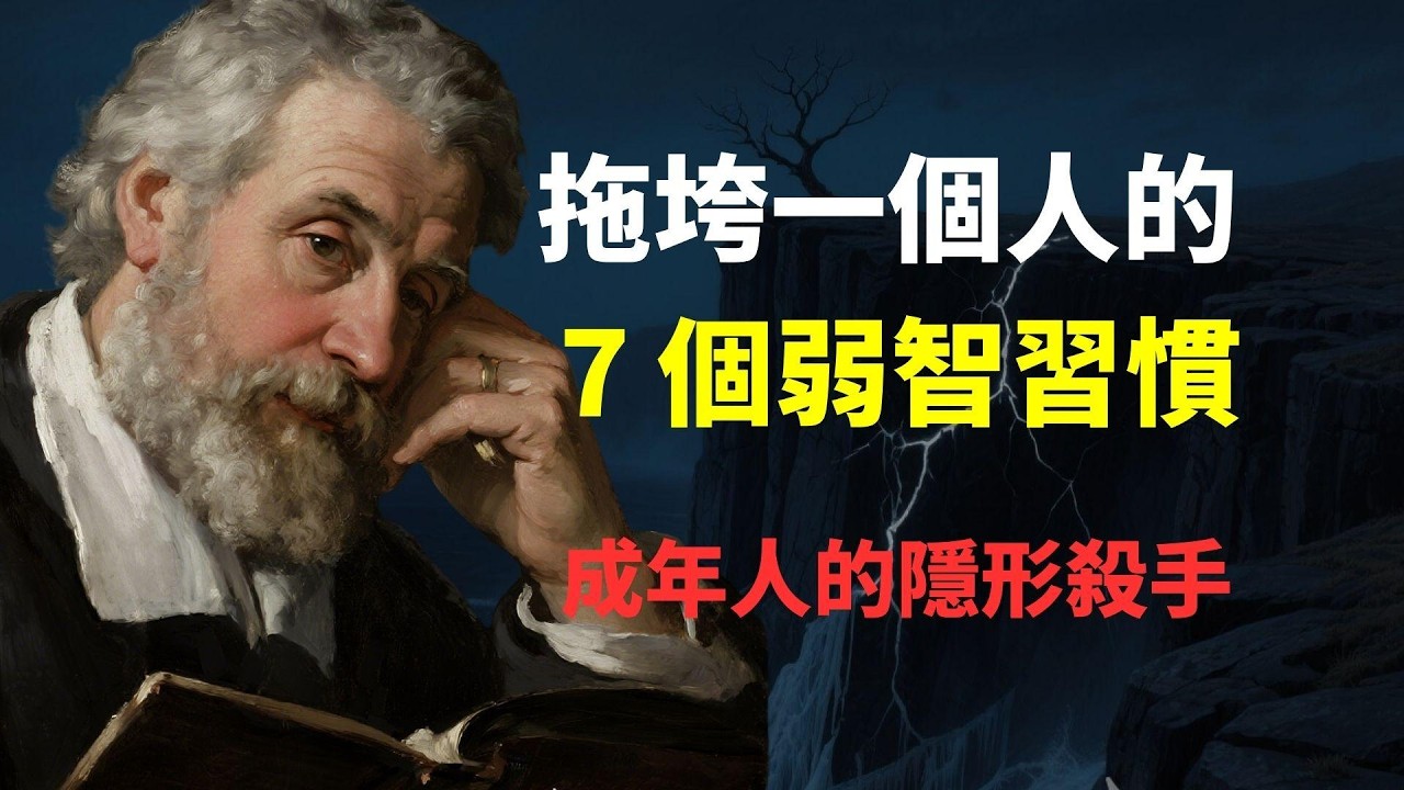 深度復盤：拖垮一個人的7種弱智習慣，為什麼99%的人越努力越平庸？看完這篇，徹底醒了！