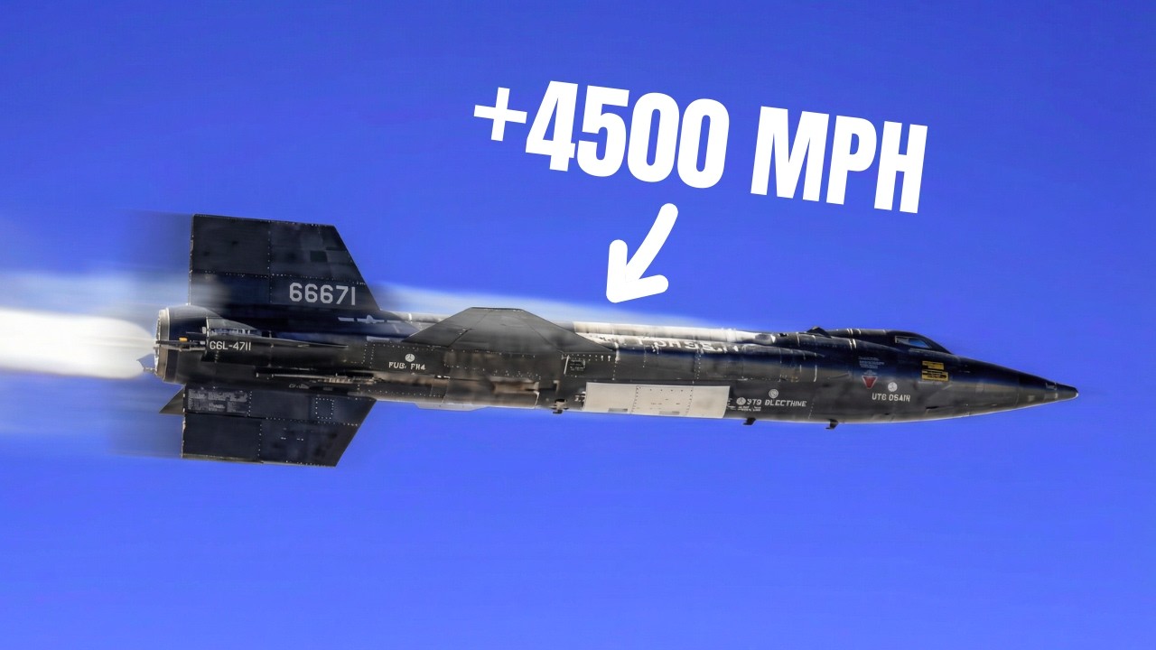 From 0 MPH to 4,520 MPH | The Fastest Military Aircraft Ever Built