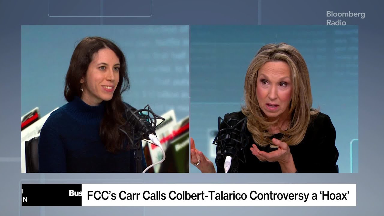 FCC&rsquo;s Carr Calls&nbsp;Colbert-Talarico Controversy a &lsquo;Hoax&rsquo;