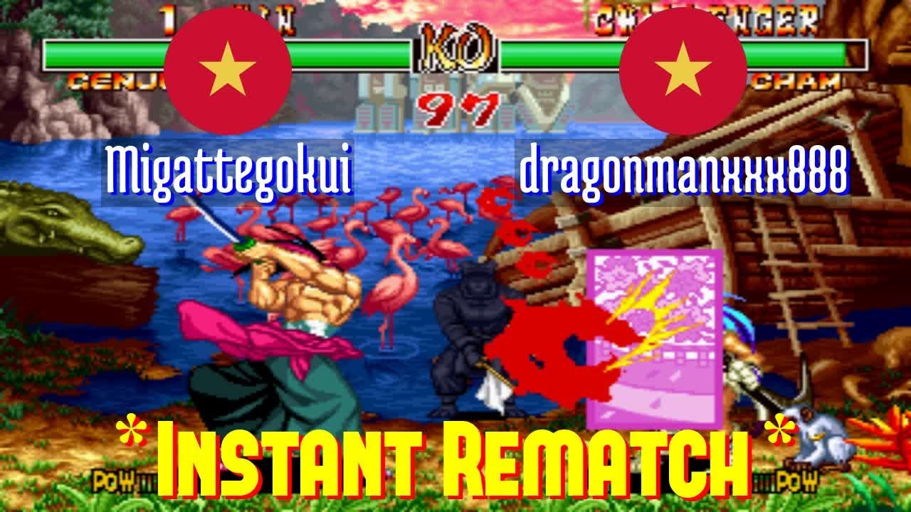 FT5 @samsho2: Migattegokui (VN) vs dragonmanxxx888 (VN) [Samurai Shodown II Fightcade] Sep 13