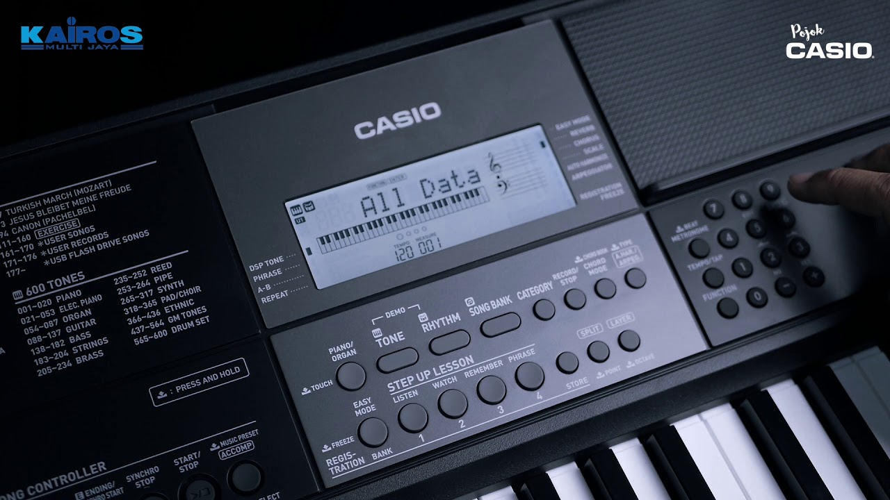Tutorial Update RHYTHM DANGDUT EXPANSION CASIO CT-X 800